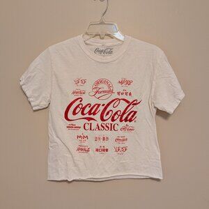 Coca-Cola in many languages cropped t-shirt Small